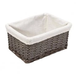 Gray Split Willow Woven Bathroom Storage Basket 7-Piece Set by Honey-Can-Do 14 Gray Split Willow Woven Bathroom Storage Basket 7-Piece Set by Honey-Can-Do -Carnegy Avenue Sales gray honey can do hampers hmp 09358 44 1000