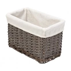 Gray Split Willow Woven Bathroom Storage Basket 7-Piece Set by Honey-Can-Do 15 Gray Split Willow Woven Bathroom Storage Basket 7-Piece Set by Honey-Can-Do -Carnegy Avenue Sales gray honey can do hampers hmp 09358 fa 1000