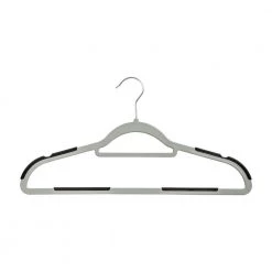 Gray Plastic Hangers 50-Pack by Honey-Can-Do