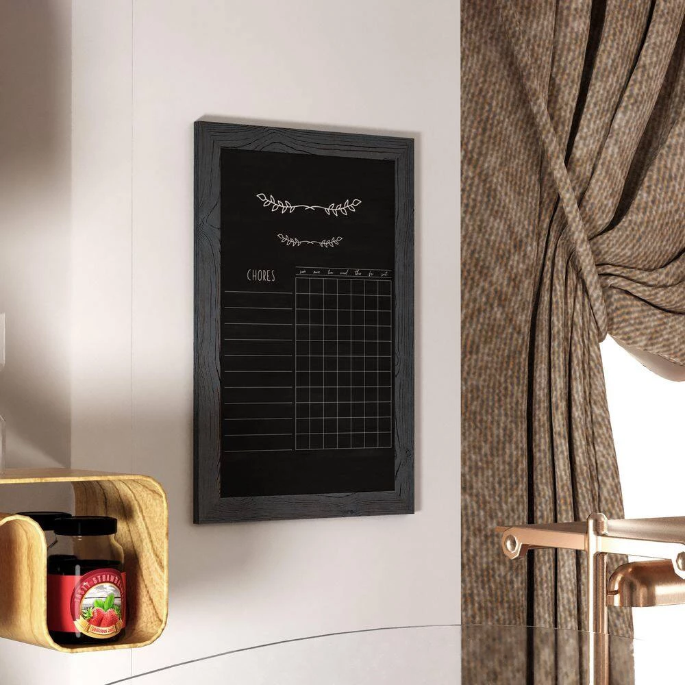 Grey Magnetic Wall Mounted Chalkboard by Carnegy Avenue 10 Grey Magnetic Wall Mounted Chalkboard by Carnegy Avenue - Image 8