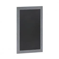 Grey Magnetic Wall Mounted Chalkboard by Carnegy Avenue