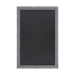 Grey Magnetic Wall Mounted Chalkboard by Carnegy Avenue