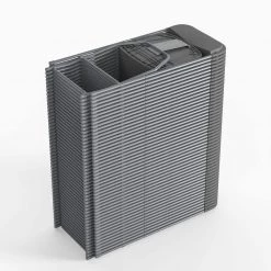 Grey Plastic Seat with Metal Frame Folding Chair (Set of 2) by Carnegy Avenue 17 Grey Plastic Seat with Metal Frame Folding Chair (Set of 2) by Carnegy Avenue -Carnegy Avenue Sales grey carnegy avenue folding chairs cga le 274400 gr hd 1f 1000