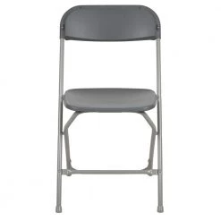 Grey Plastic Seat with Metal Frame Folding Chair (Set of 2) by Carnegy Avenue 18 Grey Plastic Seat with Metal Frame Folding Chair (Set of 2) by Carnegy Avenue -Carnegy Avenue Sales grey carnegy avenue folding chairs cga le 274400 gr hd 44 1000