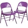 Impulsive Purple Metal Folding Chair (2-Pack) by Carnegy Avenue 1 Impulsive Purple Metal Folding Chair (2-Pack) by Carnegy Avenue -Carnegy Avenue Sales impulsive purple carnegy avenue folding chairs cga rb 275036 im hd 64 1000