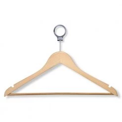 Brown Wood Hangers 24-Pack by Honey-Can-Do