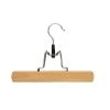 Maple Wood Skirt and Pant Clamp Hangers 16-Pack by Honey-Can-Do