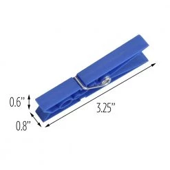 Plastic Multi-Colored Clothespins (100-Pack) by Honey-Can-Do 10 Plastic Multi-Colored Clothespins (100-Pack) by Honey-Can-Do -Carnegy Avenue Sales multi colored honey can do clotheslines dry 01411 c3 1000