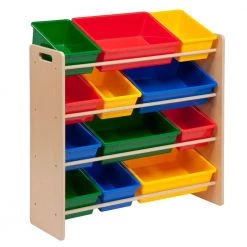 35.98 in. H x 342 in. W x 12.6 in. D MDF 12-Cube Organizer by Honey-Can-Do 15 35.98 in. H x 342 in. W x 12.6 in. D MDF 12-Cube Organizer by Honey-Can-Do -Carnegy Avenue Sales multi colored honey can do cube storage organizers srt 01602 c3 1000