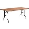 72 in. Natural Wood Tabletop Metal Frame Folding Table by Carnegy Avenue -Carnegy Avenue Sales natural carnegy avenue folding tables cga xf 118501 na hd 64 1000