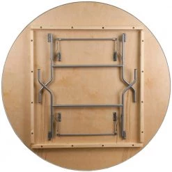 72 in. Natural Wood Tabletop Metal Frame Folding Table by Carnegy Avenue -Carnegy Avenue Sales natural carnegy avenue folding tables cga xf 14727 na hd 1d 1000