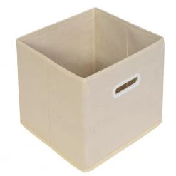 24.8 in. H x 23.6 in. W x 10.63 in. D White Plastic Cube Storage Bin by Honey-Can-Do -Carnegy Avenue Sales natural white honey can do cube storage bins shf 08720 44 1000