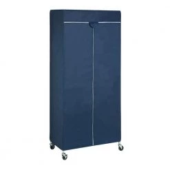 Blue Portable Closet Cover (36 in. W x 73 in. H) by Honey-Can-Do