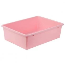 16.5-Qt. Storage Bin in Light Pink by Honey-Can-Do