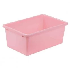 7.9 Qt. Storage Bin in Light Pink by Honey-Can-Do