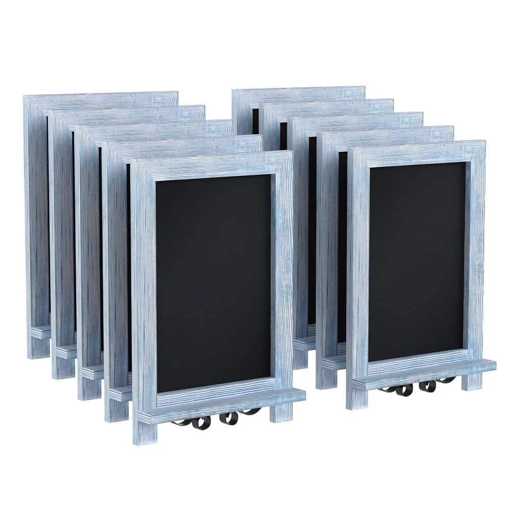 Rustic Blue Magnetic Tabletop Chalkboard by Carnegy Avenue 3 Rustic Blue Magnetic Tabletop Chalkboard by Carnegy Avenue