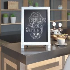 Rustic Blue Magnetic Tabletop Chalkboard by Carnegy Avenue -Carnegy Avenue Sales rustic blue carnegy avenue boards easels cga hfk 513557 ru hd 31 1000