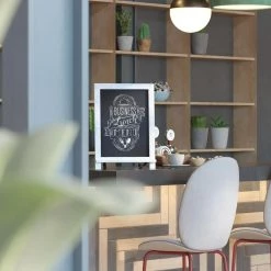 Rustic Blue Magnetic Tabletop Chalkboard by Carnegy Avenue -Carnegy Avenue Sales rustic blue carnegy avenue boards easels cga hfk 513557 ru hd 76 1000