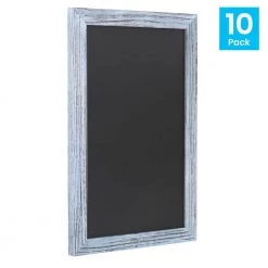 Rustic Blue Magnetic Wall Mounted Chalkboard by Carnegy Avenue -Carnegy Avenue Sales rustic blue carnegy avenue boards easels cga hgw 513562 ru hd c3 1000