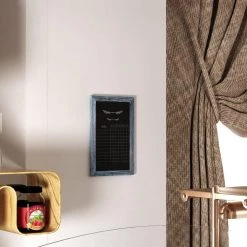 Rustic Blue Magnetic Wall Mounted Chalkboard by Carnegy Avenue -Carnegy Avenue Sales rustic blue carnegy avenue boards easels cga hgw 513562 ru hd fa 1000