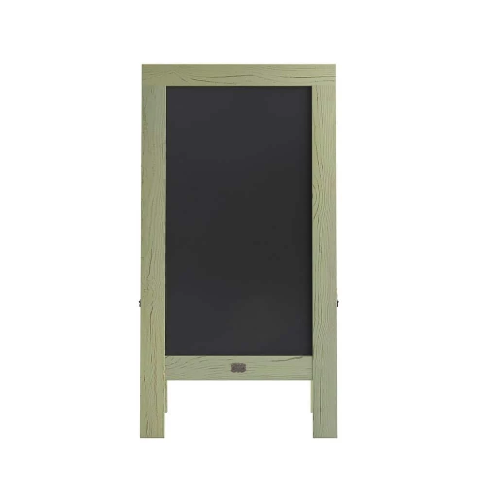 Rustic Green Magnetic A-Frame Chalkboard by Carnegy Avenue 3 Rustic Green Magnetic A-Frame Chalkboard by Carnegy Avenue