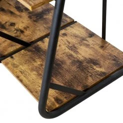 Brown Wood Clothes Rack 17.32 in. W x 68 in. H by Honey-Can-Do -Carnegy Avenue Sales rustic honey can do clothes racks wrd 08156 1f 1000