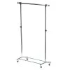 Silver Steel Clothes Rack 56.7 in. W x 70.5 in. H by Honey-Can-Do -Carnegy Avenue Sales silver honey can do clothes racks gar 09689 64 1000