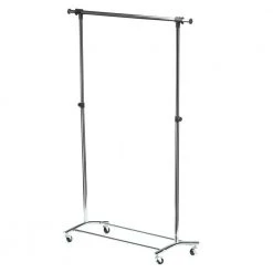 Silver Steel Clothes Rack 56.7 in. W x 70.5 in. H by Honey-Can-Do