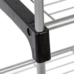 Silver Steel Clothes Rack 45.87 in. W x 67.72 in. H by Honey-Can-Do -Carnegy Avenue Sales silver honey can do clothes racks wrd 09305 1f 1000