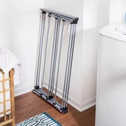 29 in. W x 42 in. H Silver Steel Oversized Collapsible Drying Rack by Honey-Can-Do -Carnegy Avenue Sales silver honey can do drying racks dry 09066 4f 1000