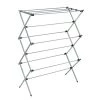 29 in. W x 42 in. H Silver Steel Oversized Collapsible Drying Rack by Honey-Can-Do 1 29 in. W x 42 in. H Silver Steel Oversized Collapsible Drying Rack by Honey-Can-Do -Carnegy Avenue Sales silver honey can do drying racks dry 09066 64 1000