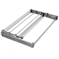 29 in. W x 42 in. H Silver Steel Oversized Collapsible Drying Rack by Honey-Can-Do -Carnegy Avenue Sales silver honey can do drying racks dry 09066 c3 1000