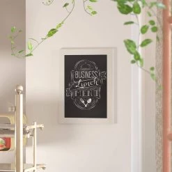 Solid White Magnetic Wall Mounted Chalkboard by Carnegy Avenue -Carnegy Avenue Sales solid white carnegy avenue boards easels cga hgwa 513595 so hd 31 1000