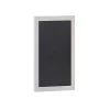 Solid White Magnetic Wall Mounted Chalkboard by Carnegy Avenue -Carnegy Avenue Sales solid white carnegy avenue boards easels cga hgwa 513597 so hd 64 1000