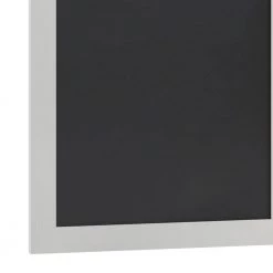 Solid White Magnetic Wall Mounted Chalkboard by Carnegy Avenue -Carnegy Avenue Sales solid white carnegy avenue boards easels cga hgwa 513597 so hd fa 1000 1