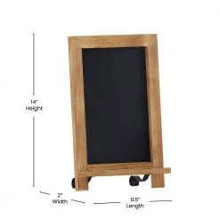 Torched Brown Magnetic Tabletop Chalkboard by Carnegy Avenue 21 Torched Brown Magnetic Tabletop Chalkboard by Carnegy Avenue -Carnegy Avenue Sales torched brown carnegy avenue boards easels cga hfk 513554 to hd 44 1000