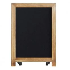 Torched Brown Magnetic Tabletop Chalkboard by Carnegy Avenue -Carnegy Avenue Sales torched brown carnegy avenue boards easels cga hfk 513559 to hd 77 1000