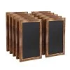 Torched Brown Magnetic Wall Mounted Chalkboard by Carnegy Avenue -Carnegy Avenue Sales torched brown carnegy avenue boards easels cga hgw 513564 to hd 64 1000