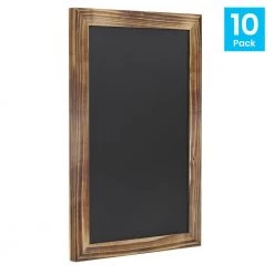Torched Brown Magnetic Wall Mounted Chalkboard by Carnegy Avenue -Carnegy Avenue Sales torched brown carnegy avenue boards easels cga hgw 513564 to hd c3 1000