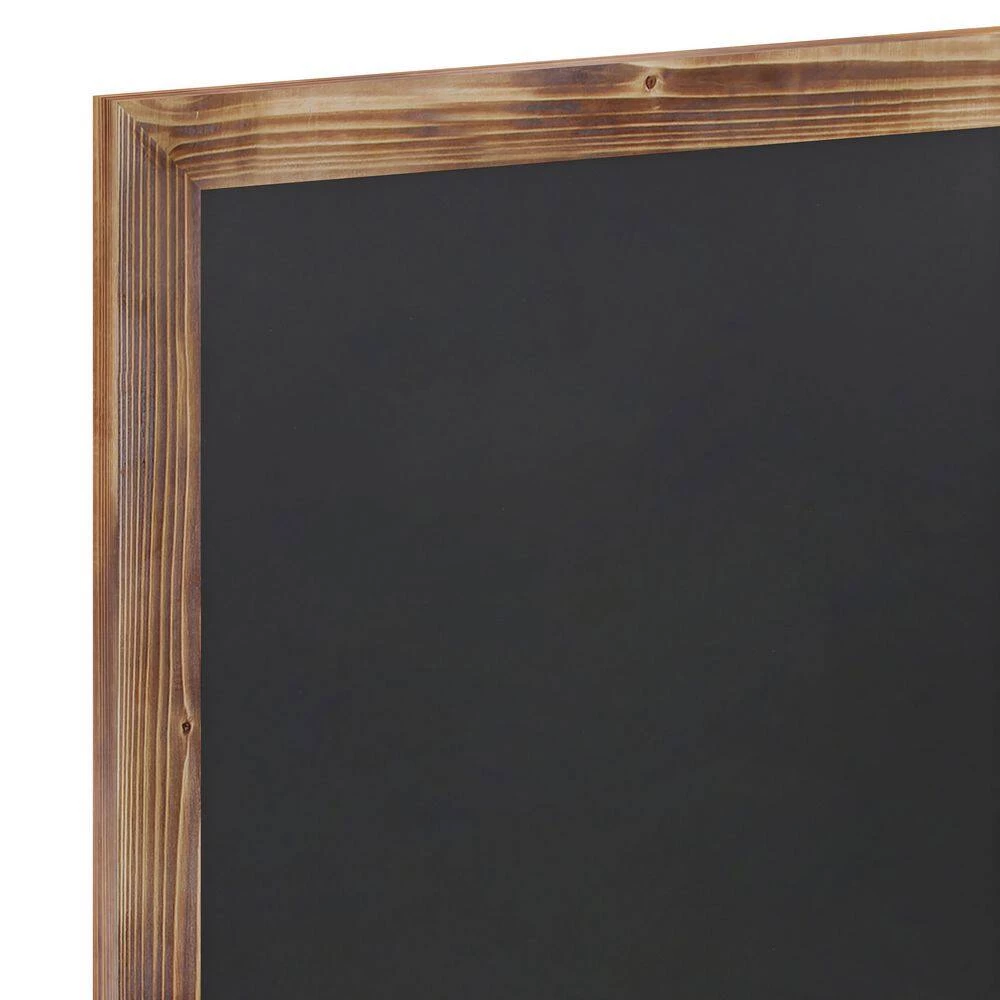Torched Brown Magnetic Wall Mounted Chalkboard by Carnegy Avenue 13 Torched Brown Magnetic Wall Mounted Chalkboard by Carnegy Avenue - Image 11