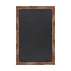 Torched Brown Magnetic Wall Mounted Chalkboard by Carnegy Avenue -Carnegy Avenue Sales torched brown carnegy avenue boards easels cga hgwa 513542 to hd 77 1000