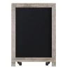Weathered Brown Magnetic Tabletop Chalkboard by Carnegy Avenue