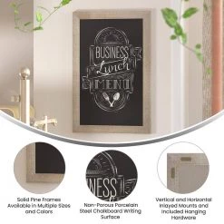 Weathered Brown Magnetic Wall Mounted Chalkboard by Carnegy Avenue 13 Weathered Brown Magnetic Wall Mounted Chalkboard by Carnegy Avenue -Carnegy Avenue Sales weathered brown carnegy avenue boards easels cga hgwa 513596 we hd c3 1000