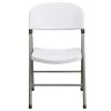 White Metal Folding Chair (2-Pack) by Carnegy Avenue