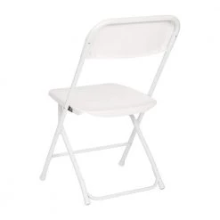 Big and Tall Commercial Folding Chair - Extra Wide 650 lb. Capacity - Durable Plastic - 4-Pack by Carnegy Avenue -Carnegy Avenue Sales white carnegy avenue folding chairs cga le 511813 wh hd 66 1000