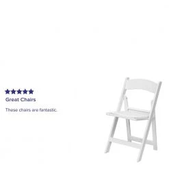 White Wood Folding Chair (2-Pack) by Carnegy Avenue -Carnegy Avenue Sales white carnegy avenue folding chairs cga xf 275042 wh hd 76 1000