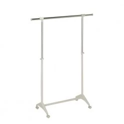 White Steel Clothes Rack 54.9 in. W x 66.9 in. H by Honey-Can-Do