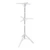 28.5 in. W x 73.5 in. H White Steel and Plastic 2-Tier Tripod Drying Rack by Honey-Can-Do 2 28.5 in. W x 73.5 in. H White Steel and Plastic 2-Tier Tripod Drying Rack by Honey-Can-Do -Carnegy Avenue Sales white chrome honey can do drying racks dry 09013 64 1000