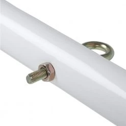 72 in. H x 45 in. L x 3 in. W 5-Line T-Post Dryer by Honey-Can-Do -Carnegy Avenue Sales white honey can do clotheslines dry 01452 40 1000