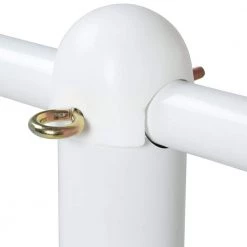 72 in. H x 45 in. L x 3 in. W 5-Line T-Post Dryer by Honey-Can-Do -Carnegy Avenue Sales white honey can do clotheslines dry 01452 a0 1000